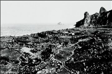 19世紀初鬱陵島の北海岸