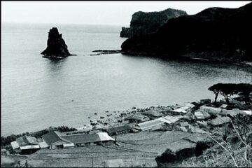 20世紀初鬱陵島の東海岸