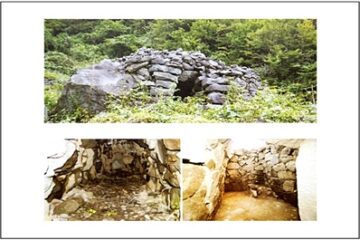 독도에서 가시거리 내에 살고 있는 한국의 옛 조상들