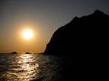Sunset on Dokdo Island