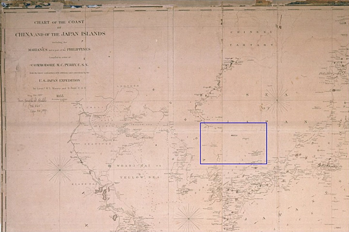 This 1855 American map shows Argonaut Island as 